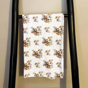 Dreamy Sloth - Swaddle Blanket