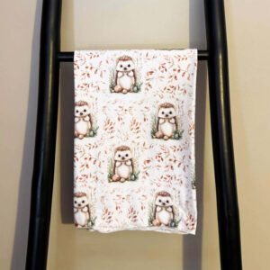 Hedgehog Haven - Swaddle Blanket