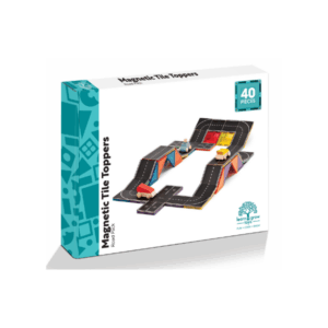 Magnetic Tile Topper – Road Pack (40pc)