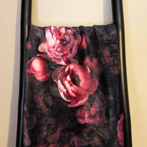 Midnight Peony - Fleece Blanket