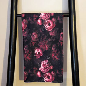 Midnight Peony - Swaddle Blanket