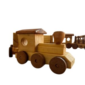 Wooden Train Set