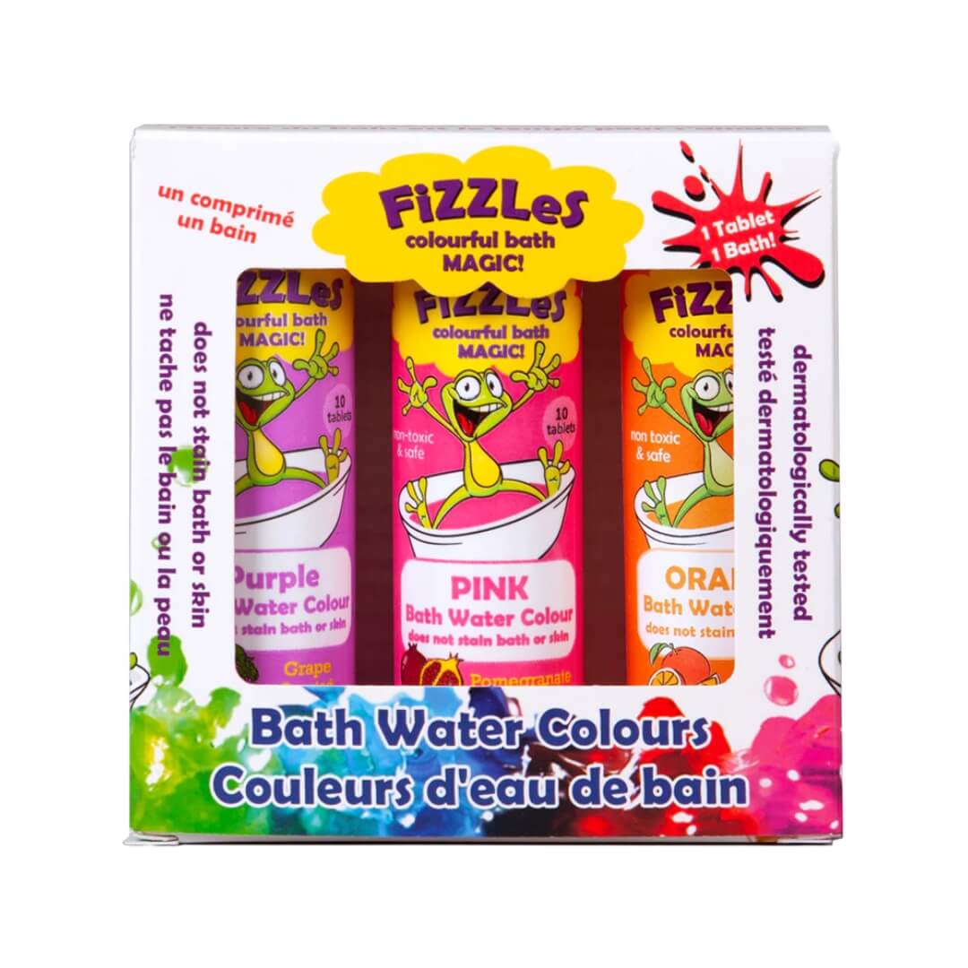 FiZZLeS 3-Pack Colourful Bath Magic for Kids - Bath Bomb - Image 3